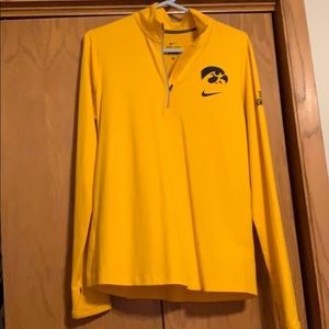 Nike Dri-fit quarter zip-Iowa Hawkeyes